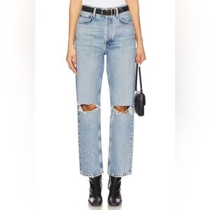 AGOLDE 90's Pinch Waist Loose Fit Jeans In "Flashback" Wash 💗